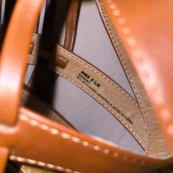 NWOT Report Brown Pleather Block Heels Size 8.5 ⭐️ - Picture 6 of 6